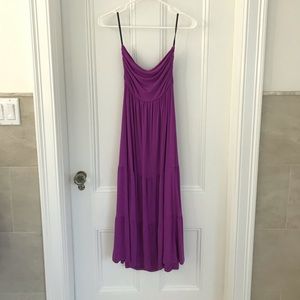 Maternal America jersey sleeveless maxi dress